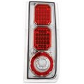 Ipcw IPCW LEDT-343C Hummer H2 2003 - 2008 Tail Lamps; LED Crystal Clear LEDT-343C